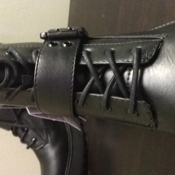 Bershka Black Combat Boots - Picture 5 of 6